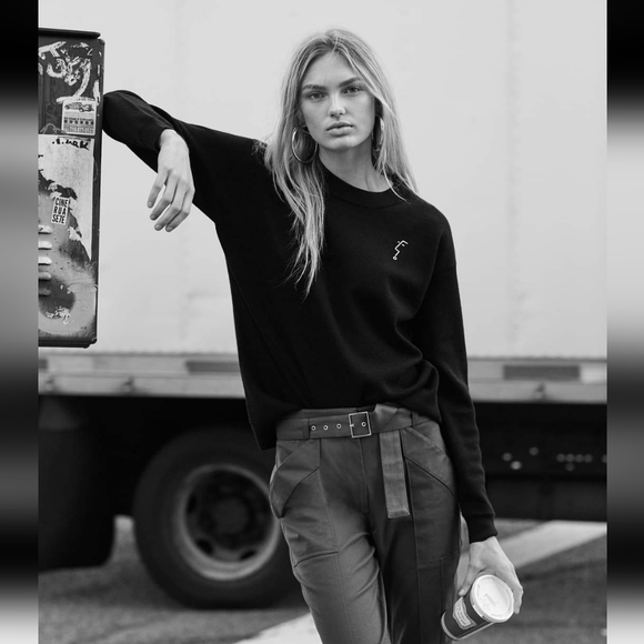 Jason Wu | NWOT V-neck Rib Knit Sweater - Picture 14 of 14